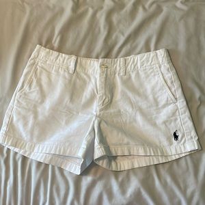Ralph Lauren, white denim short, 4